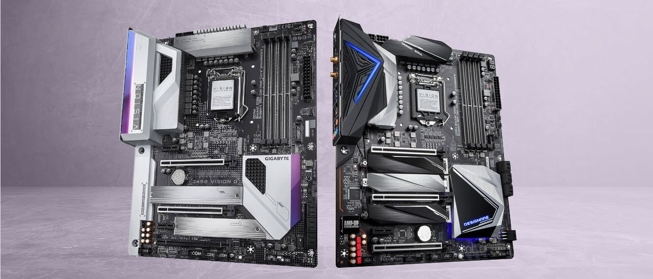 Gigabyte Z490 Vision D / Vision G Motherboard