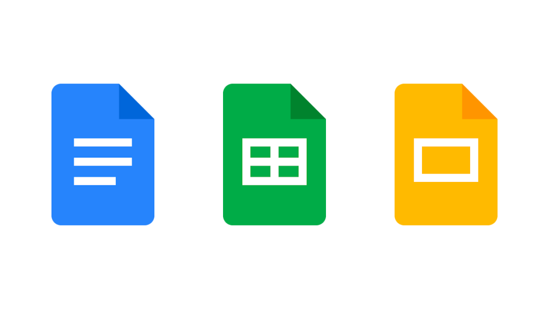 Google Docs Sheets And Slides