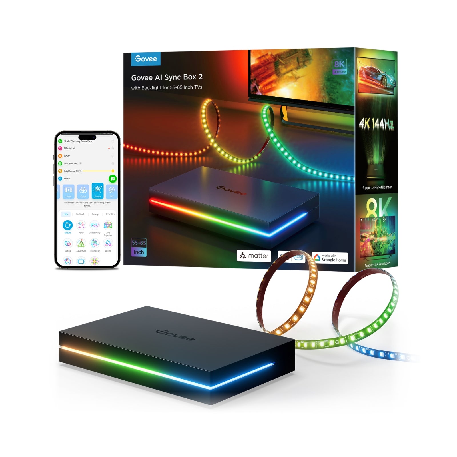 Govee Ai Gaming Sync Box Kit