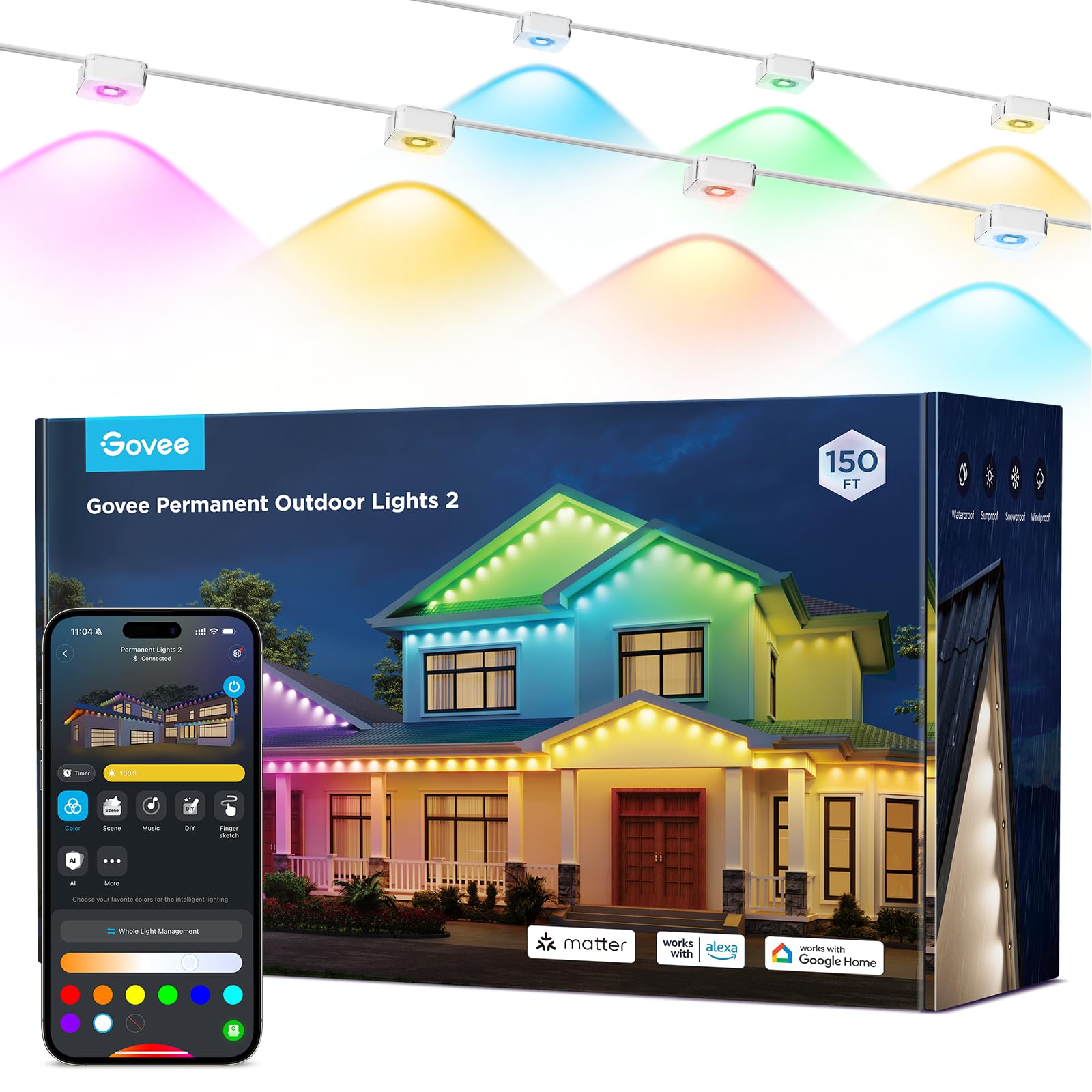 Govee Permanent Outdoor Lights 2