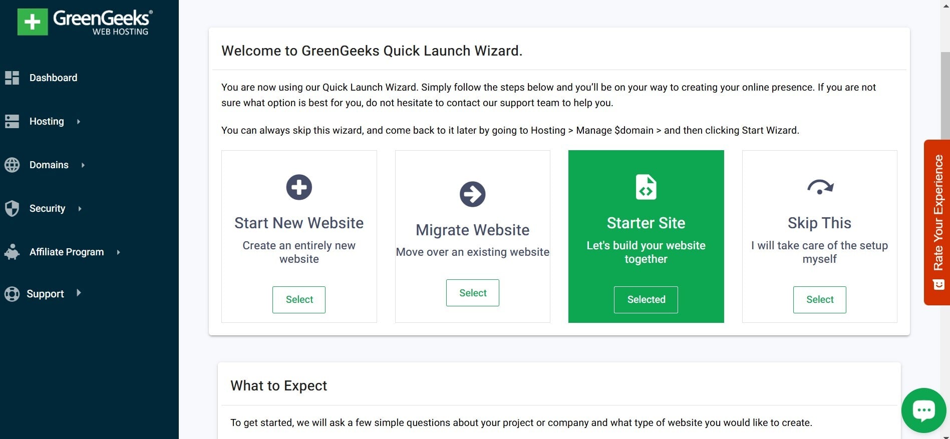 Greengeeks Web Hosting