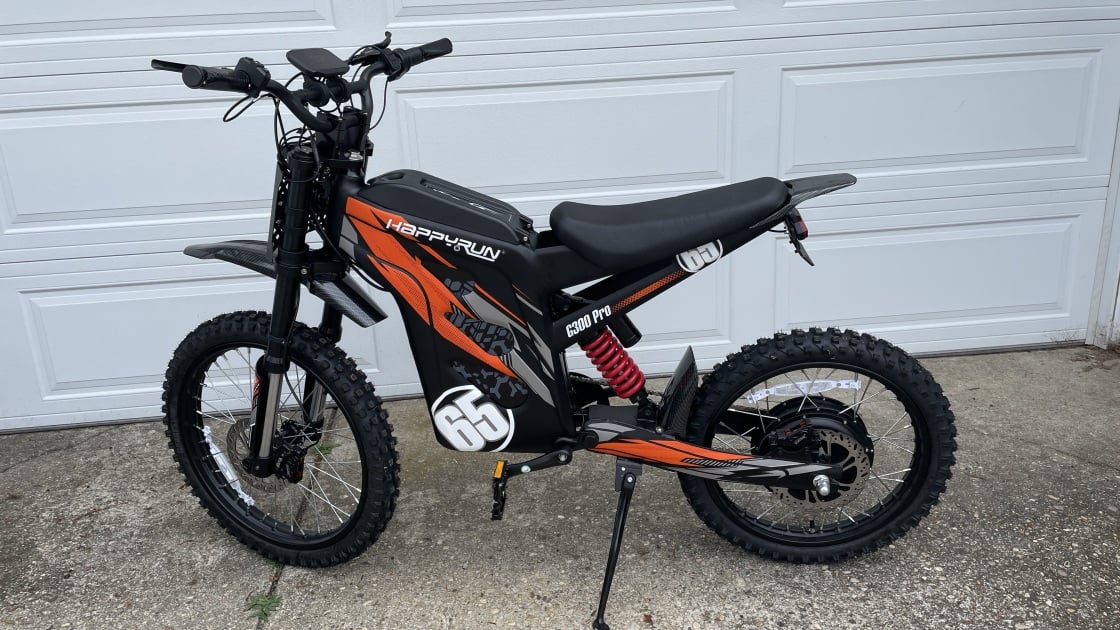 Happyrun 6500W Electric Dirt Bike G300 Pro
