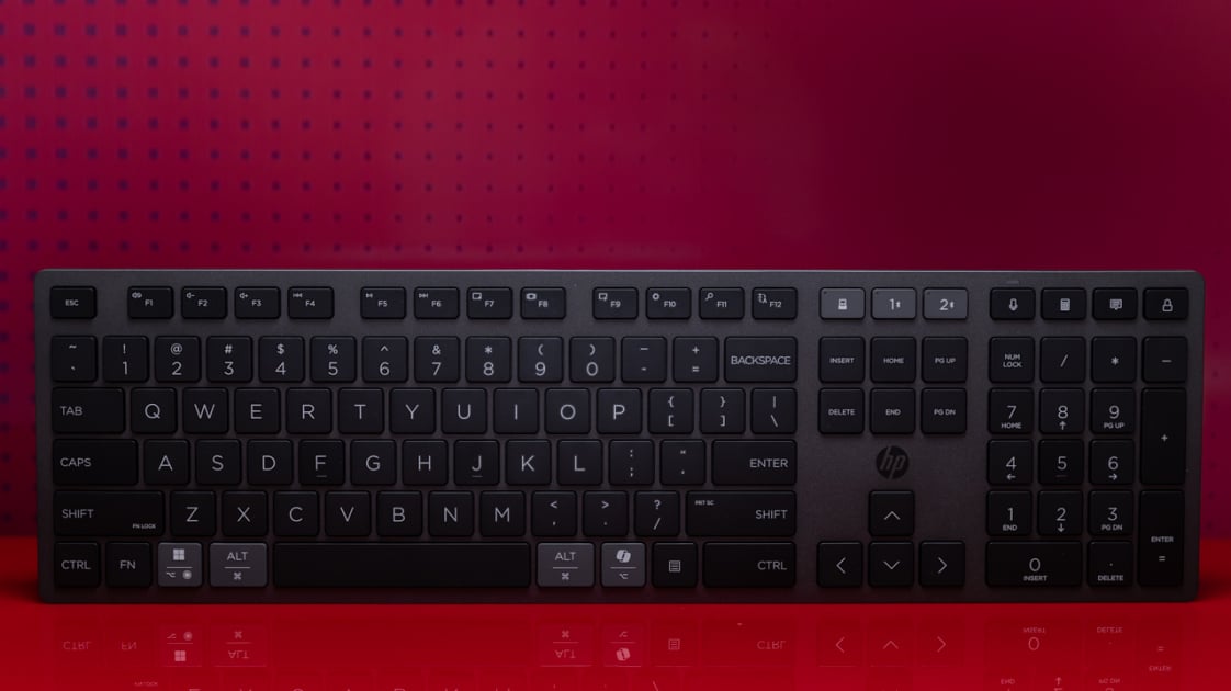 HP 725 Multi-Device Wireless Keyboard And Mouse Combo
