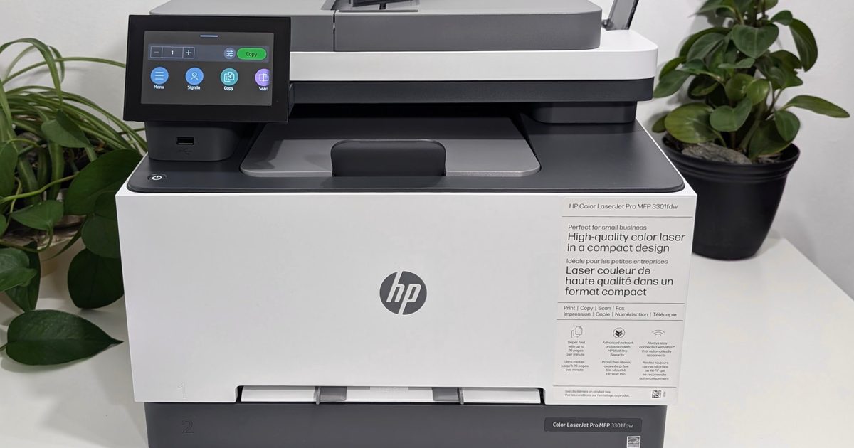 HP Color Laserjet Pro Mfp 3301Fdw