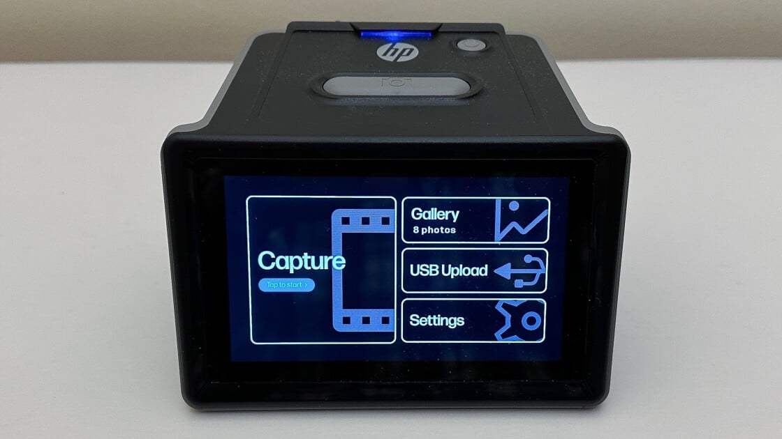 HP FilmScan 5-Inch Touch Screen Film Scanner