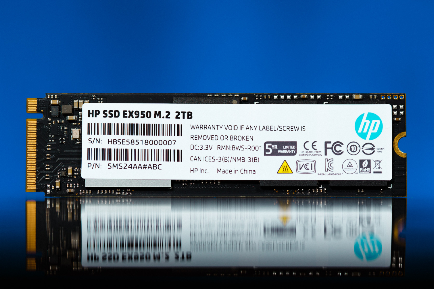 HP SSD EX950 NVMe M.2 SSD