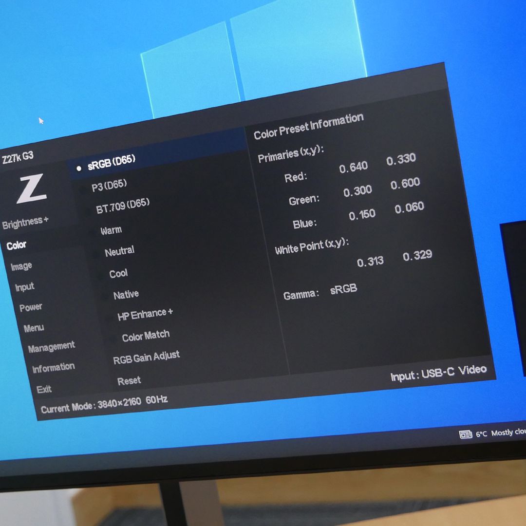 HP Z27U G3