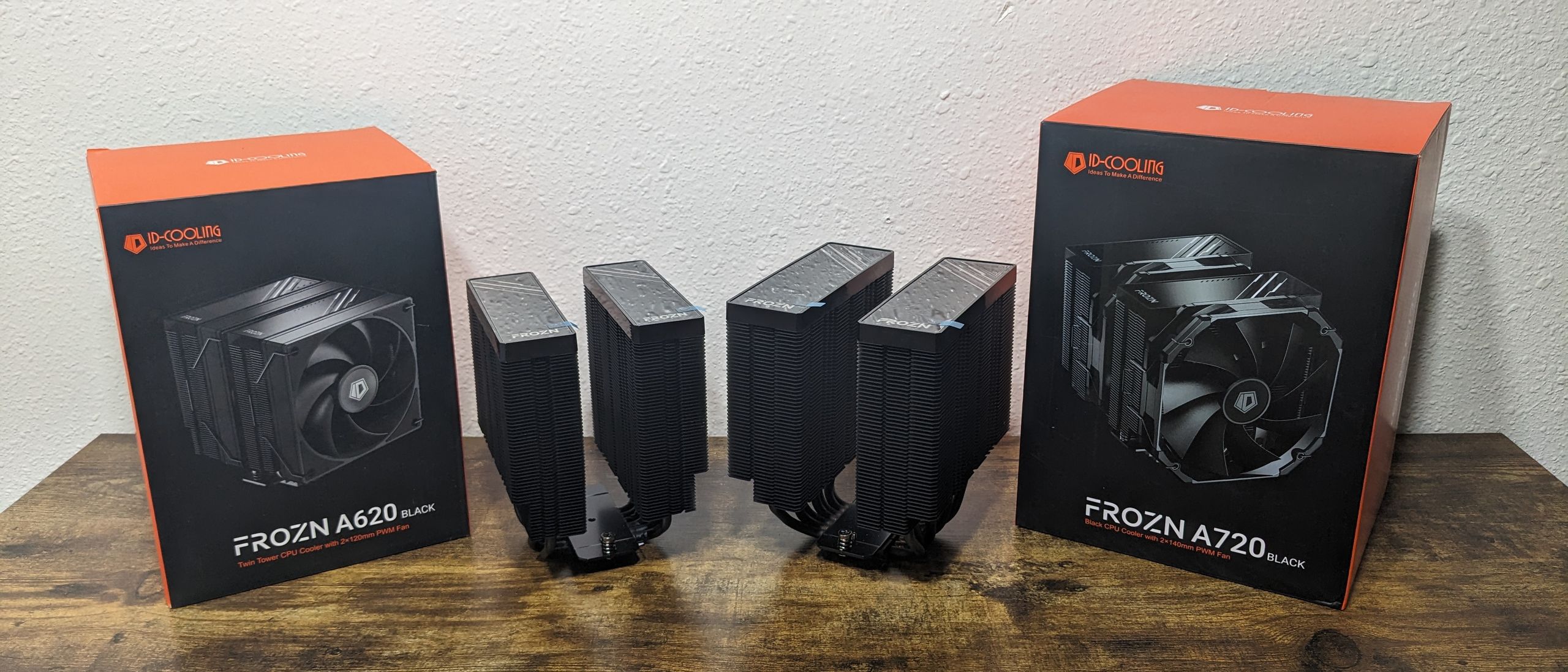 ID-Cooling FROZN A720 and A620 CPU Coolers