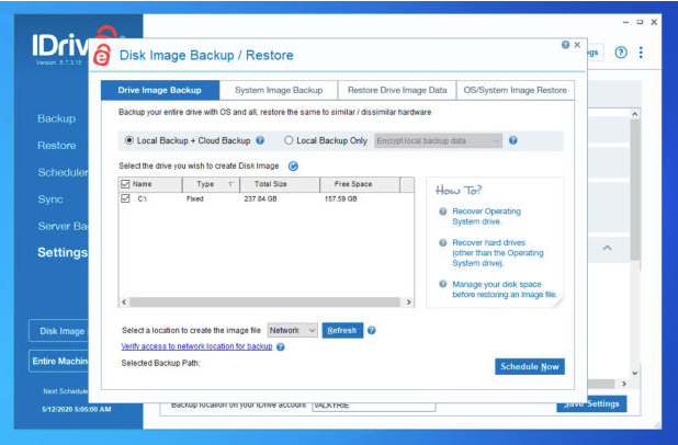 Idrive Cloud Backup