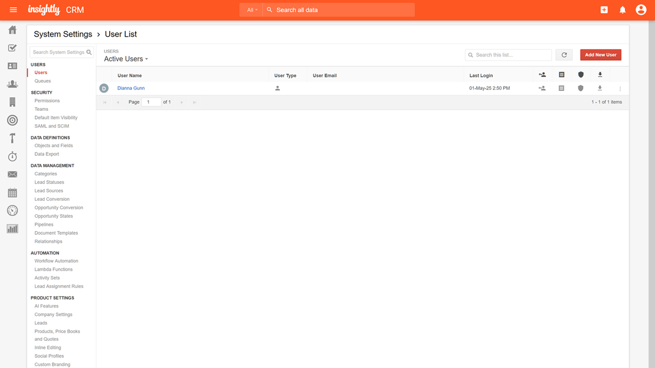 Insightly CRM