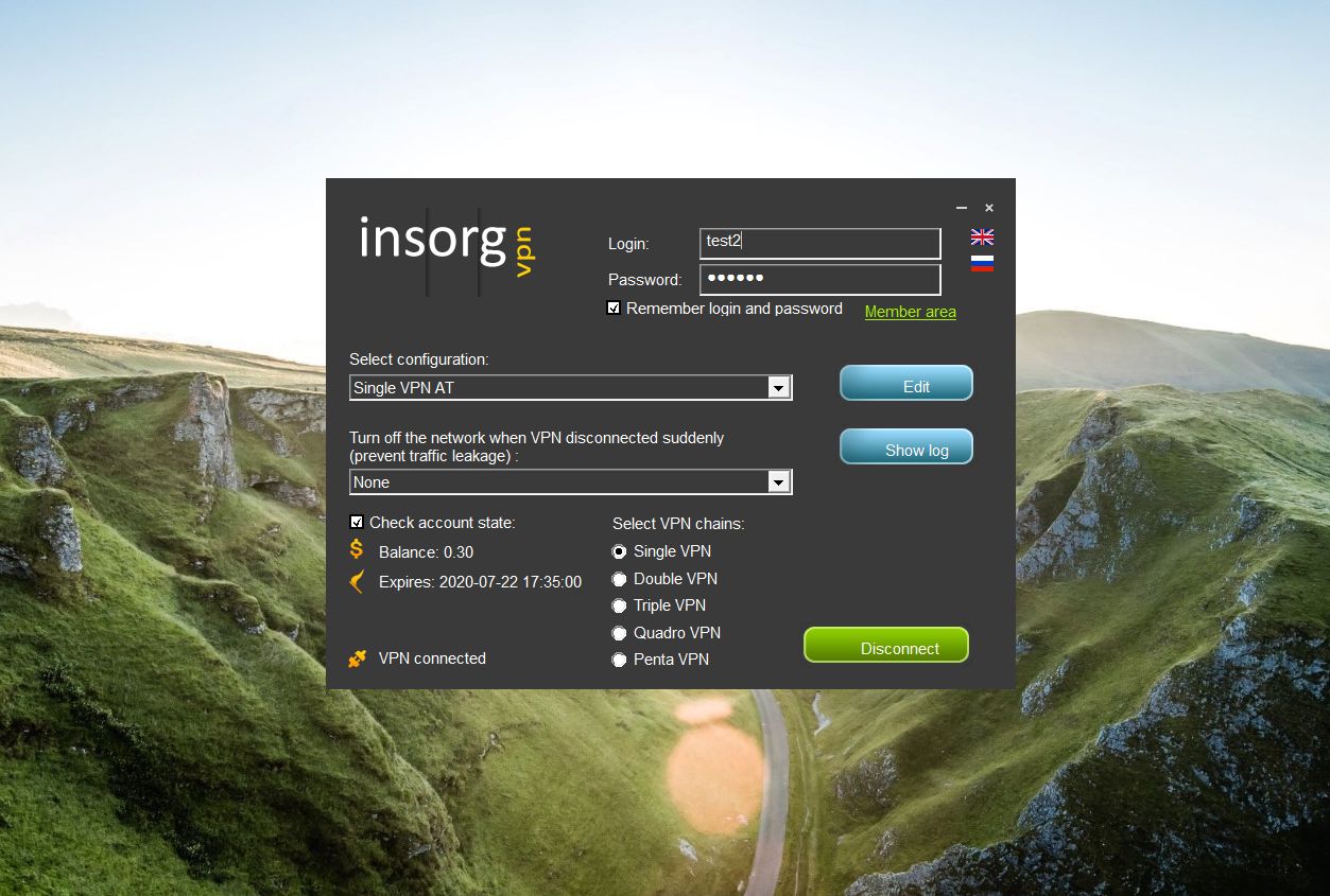 Insorg VPN