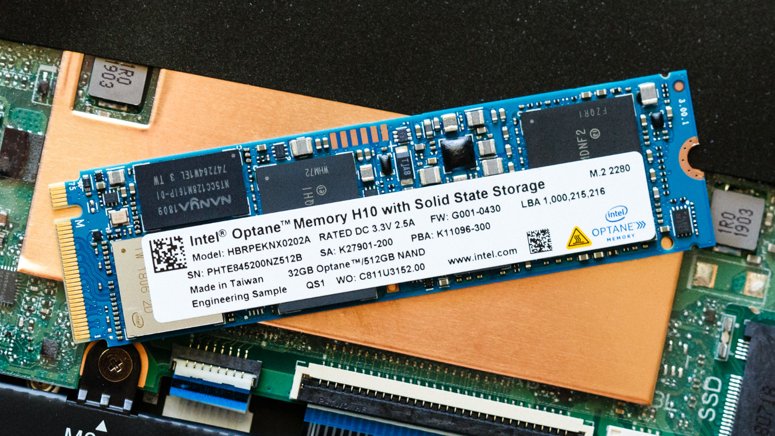Intel Optane Memory H10 SSD