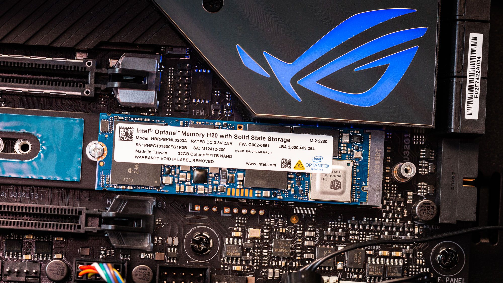 Intel Optane Memory H20 M.2 NVMe SSD