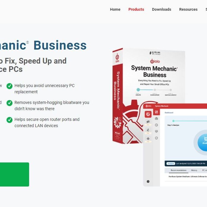 Iolo System Mechanic Business