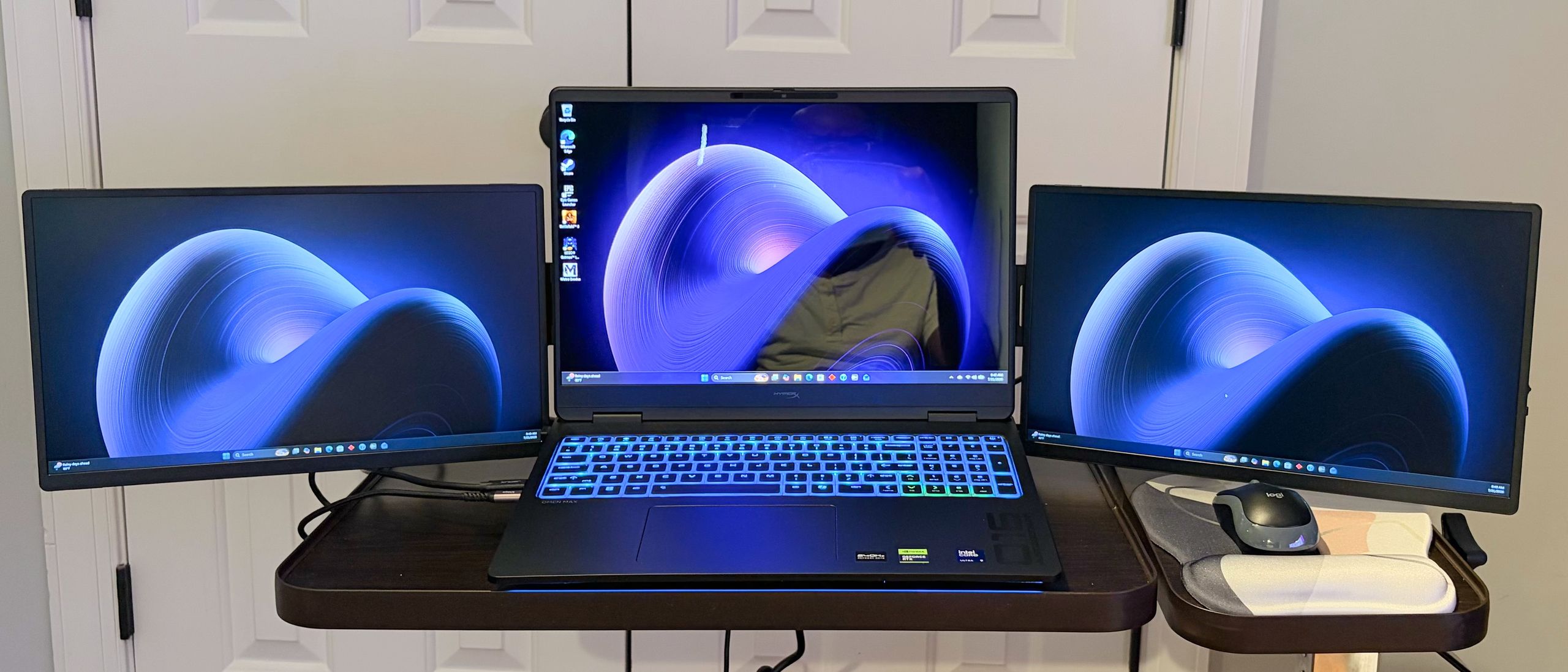 JSAUX FlipGo Horizon Pro dual-screen portable monitor