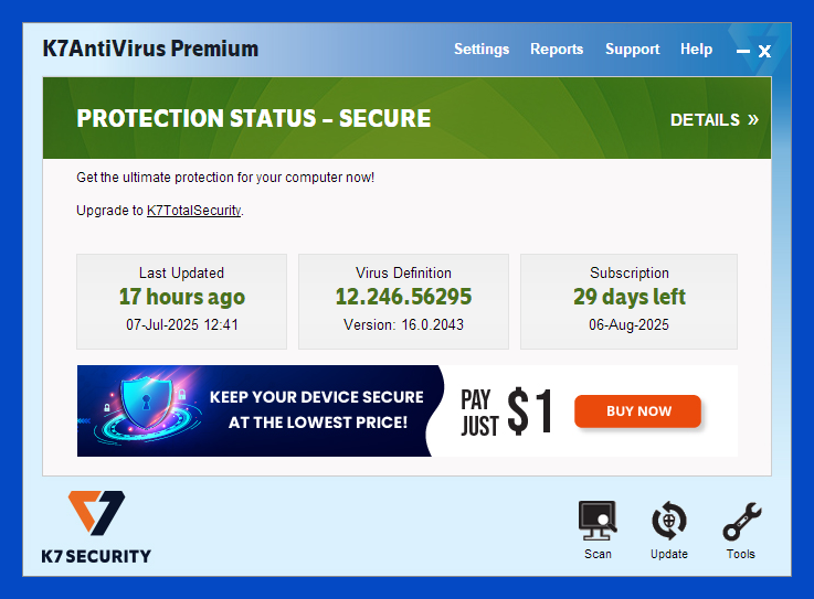 K7 Antivirus Premium
