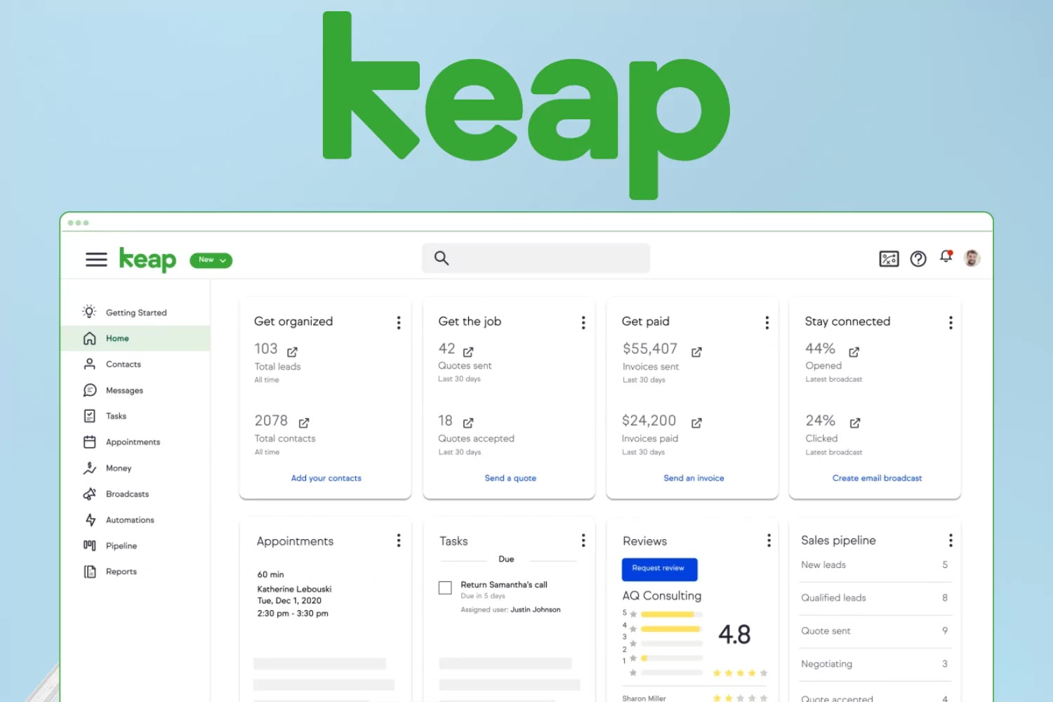 Keap CRM