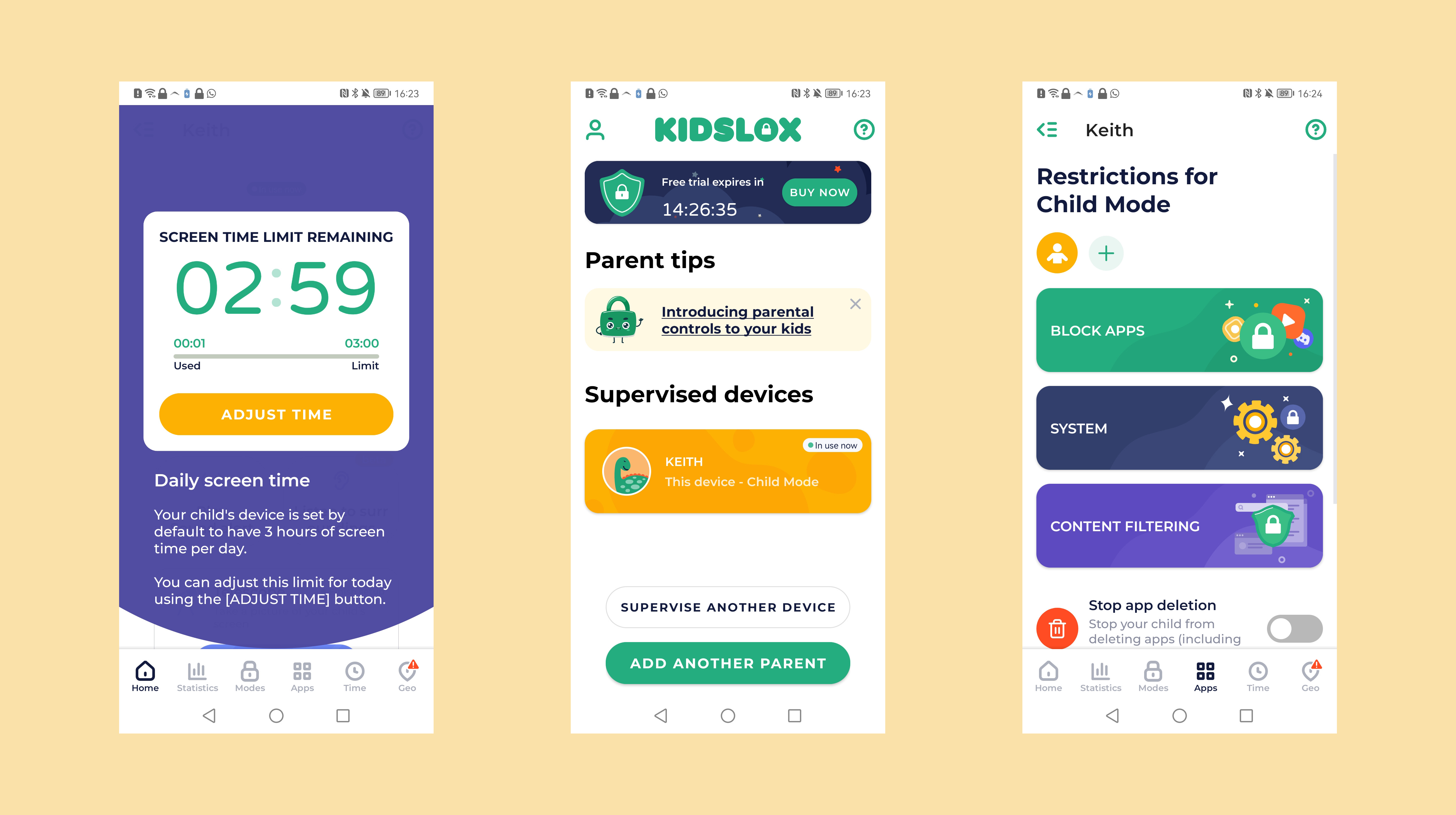 Kidslox Parental Control Software