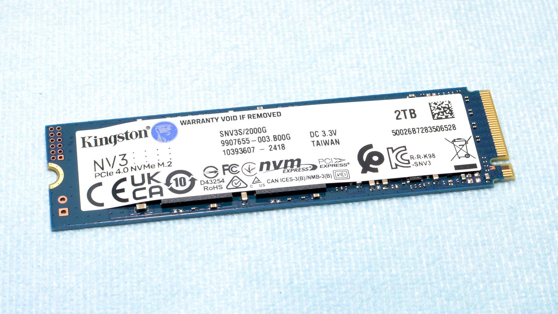 Kingston NV3 Gen 4 SSD