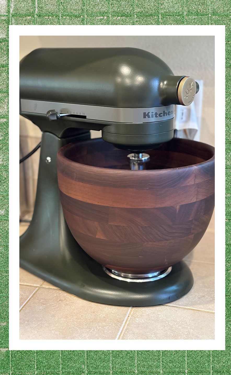 KitchenAid Design Series Evergreen Tilt-Head Stand Mixer