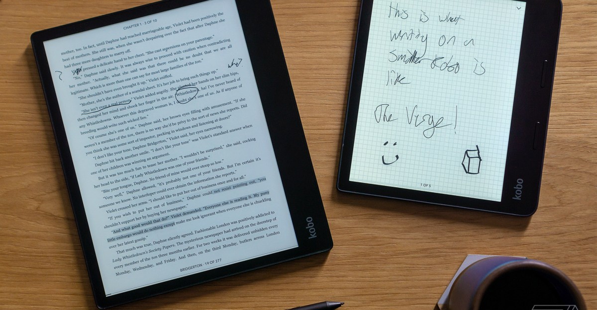Kobo Elipsa And Sage E-Readers