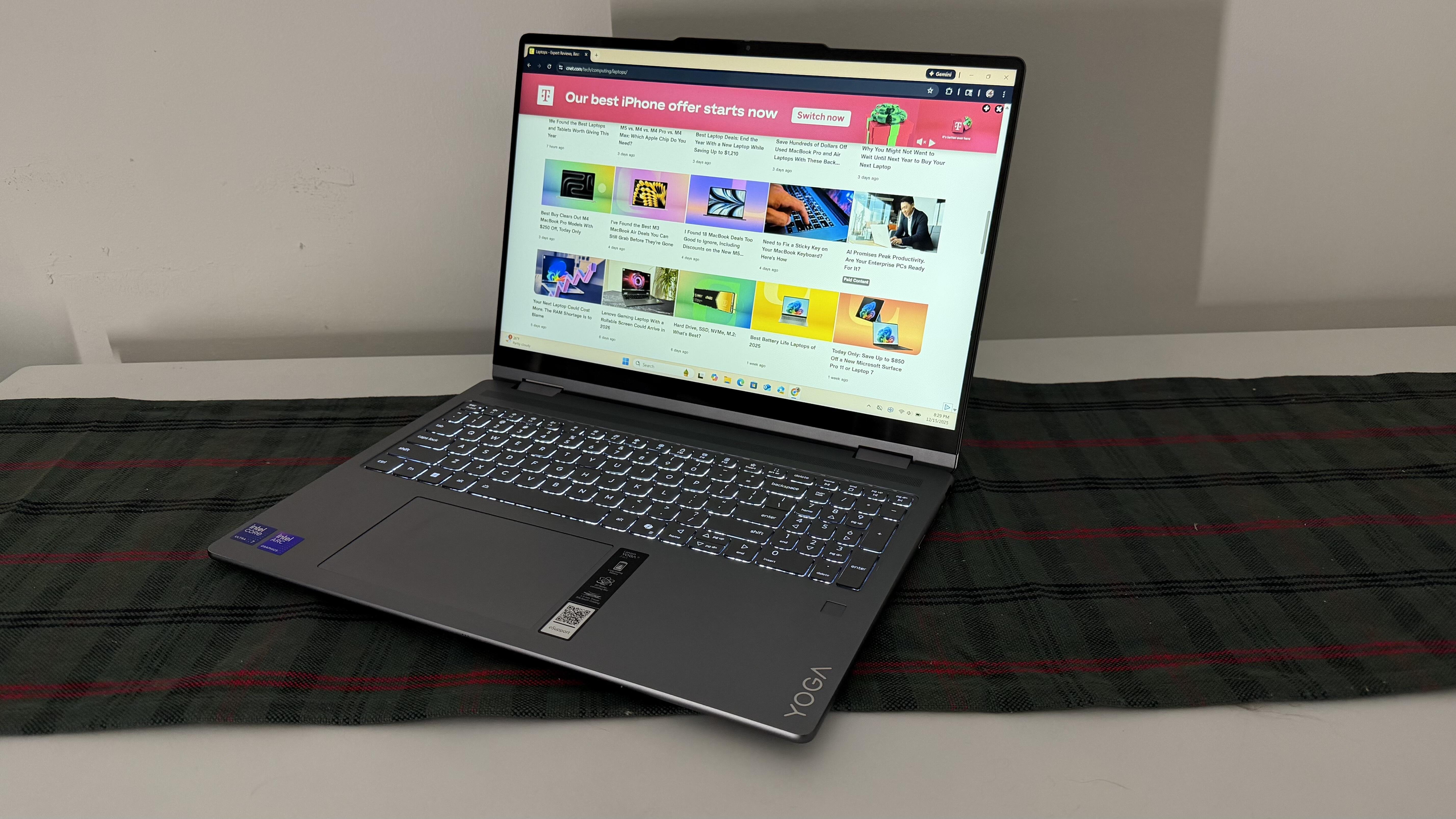 Lenovo Yoga 7i 16 Gen 10 Review