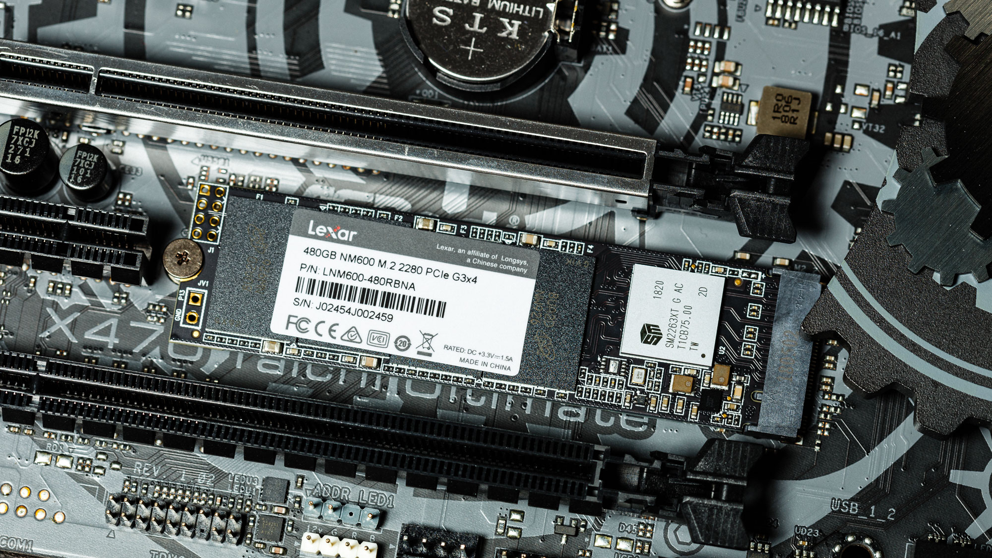 Lexar NM600 M.2 NVMe SSD
