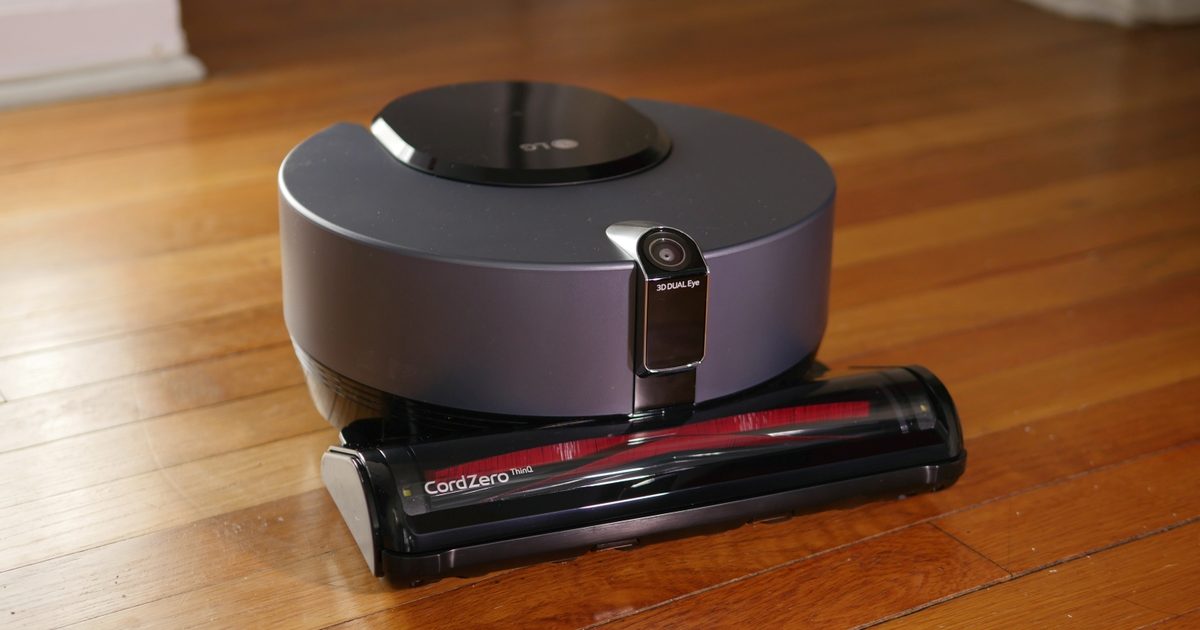 LG Cordzero Thinq Robot Vacuum