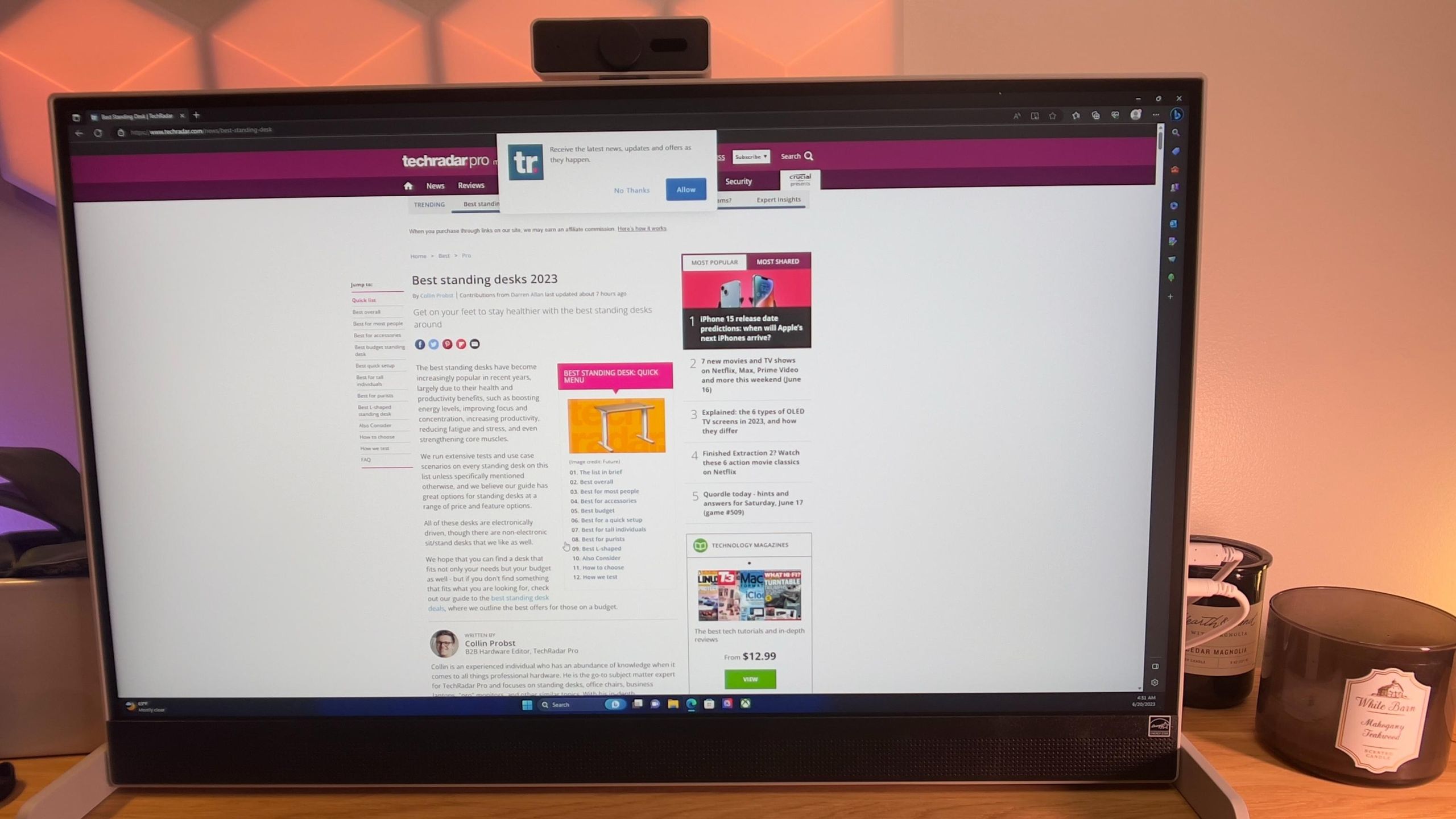 LG Libero Monitor