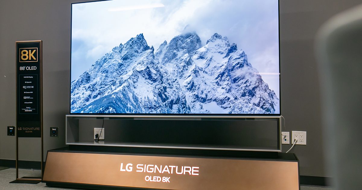 LG Z9 88-INCH 8K HDR OLED TV