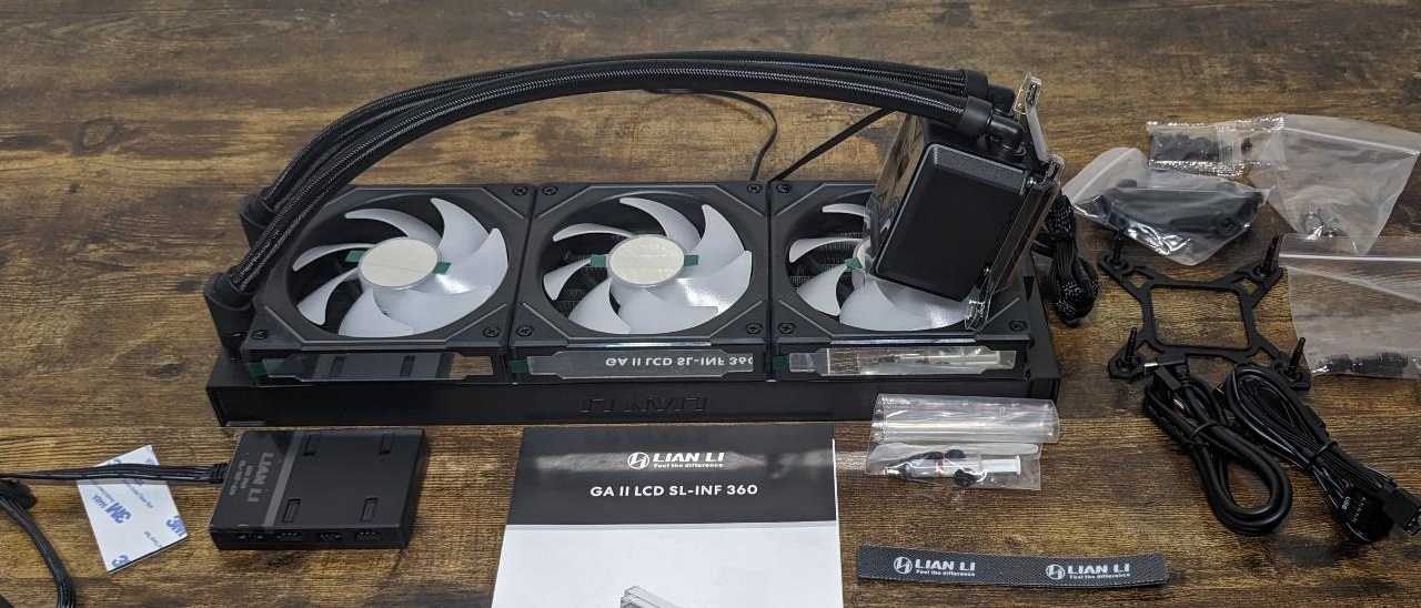 Lian Li Galahad Ii 360 LCD Aio Cooler