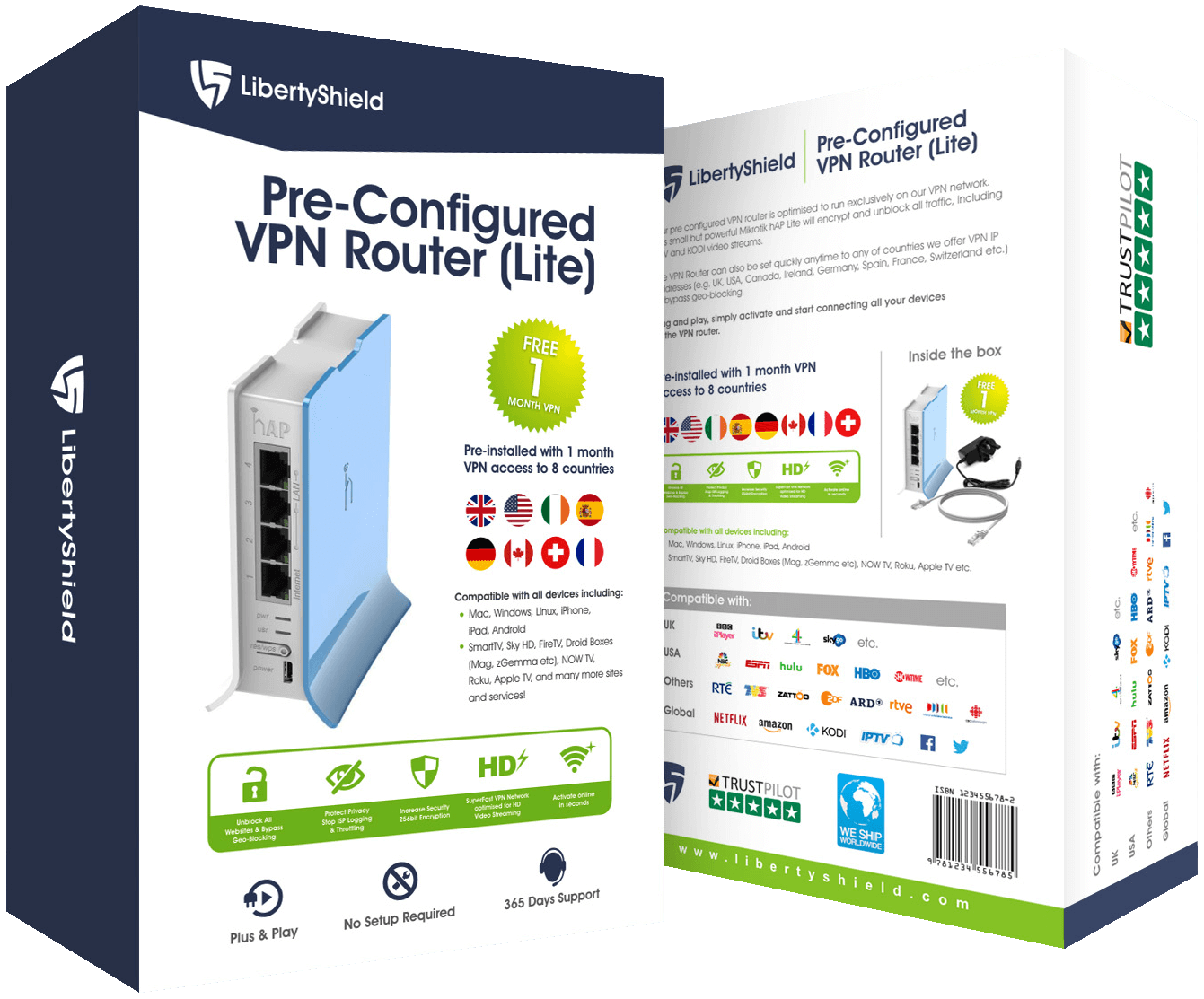 Liberty Shield VPN Router
