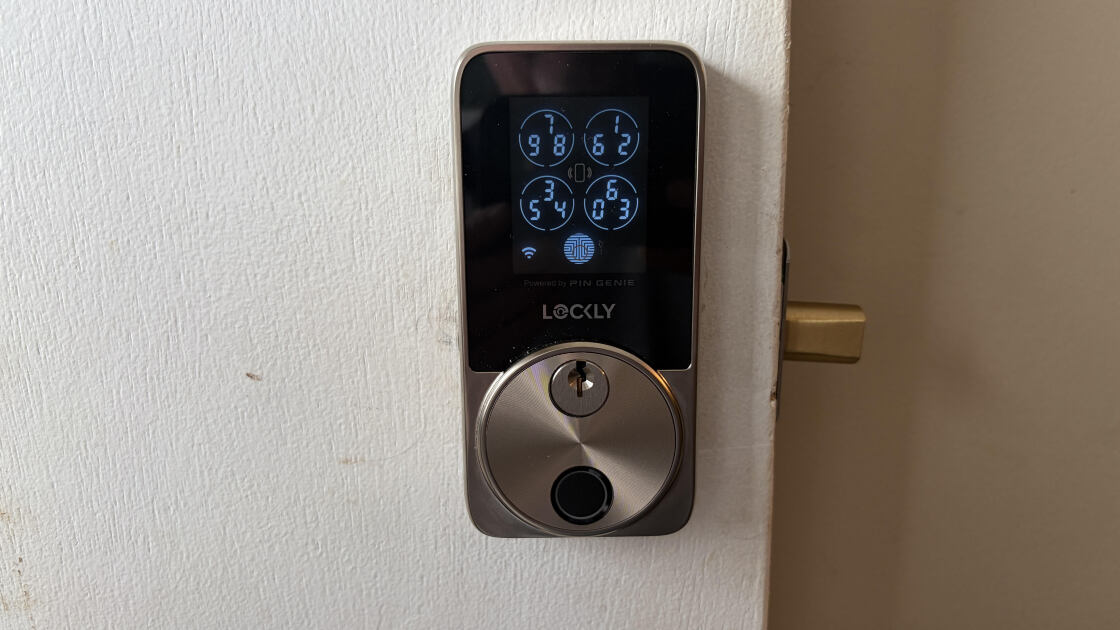 Lockly Secure Pro Zeno Series Fingerprint Deadbolt