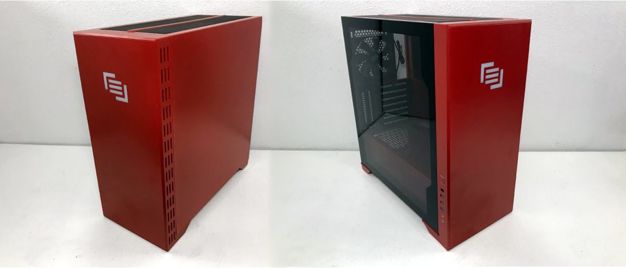 Maingear Vybe Rgb Tempered Glass Atx Case