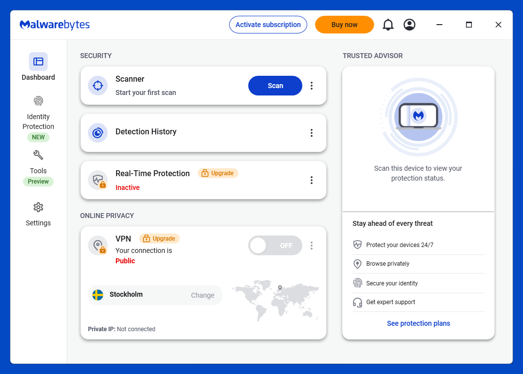 Malwarebytes Free Antivirus