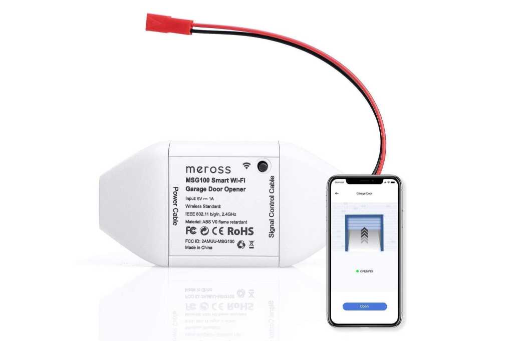 Meross Smart Wi-Fi Garage Door Opener (model MSG100)