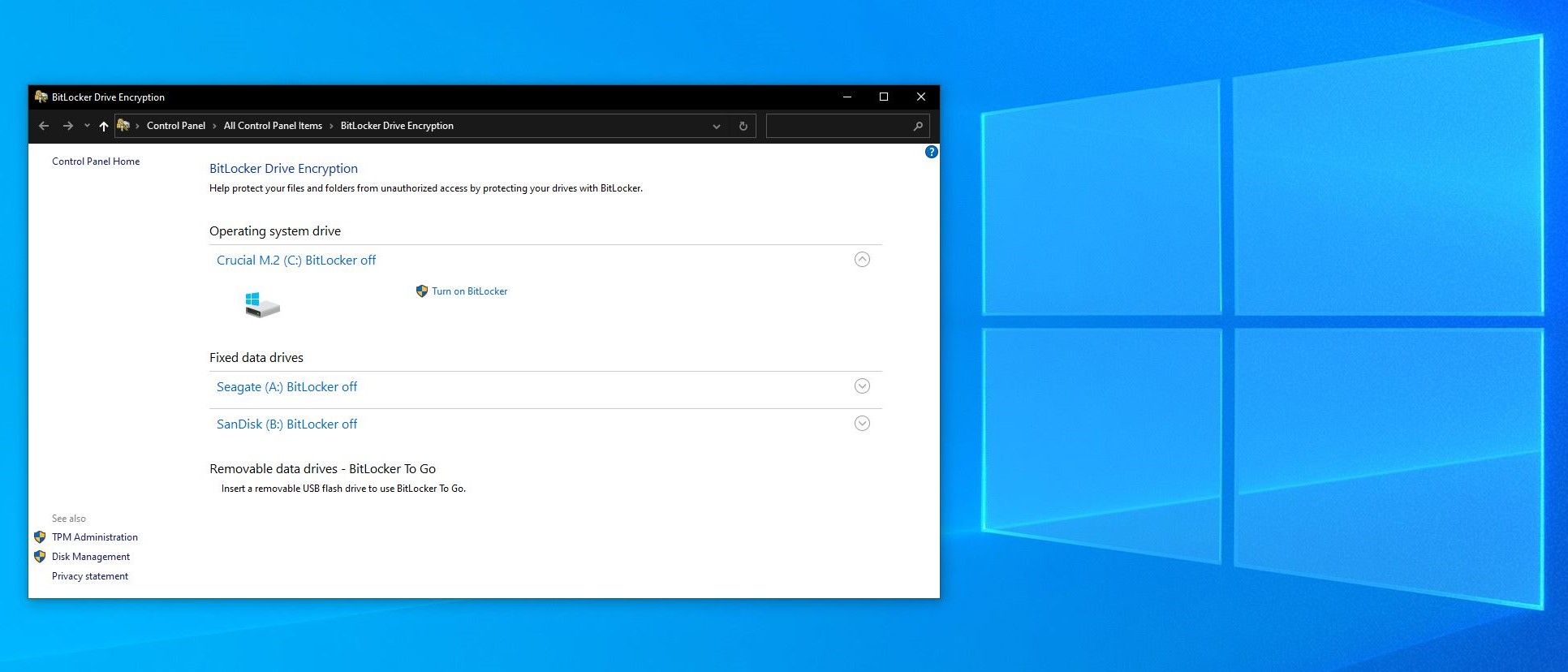 Microsoft Bitlocker