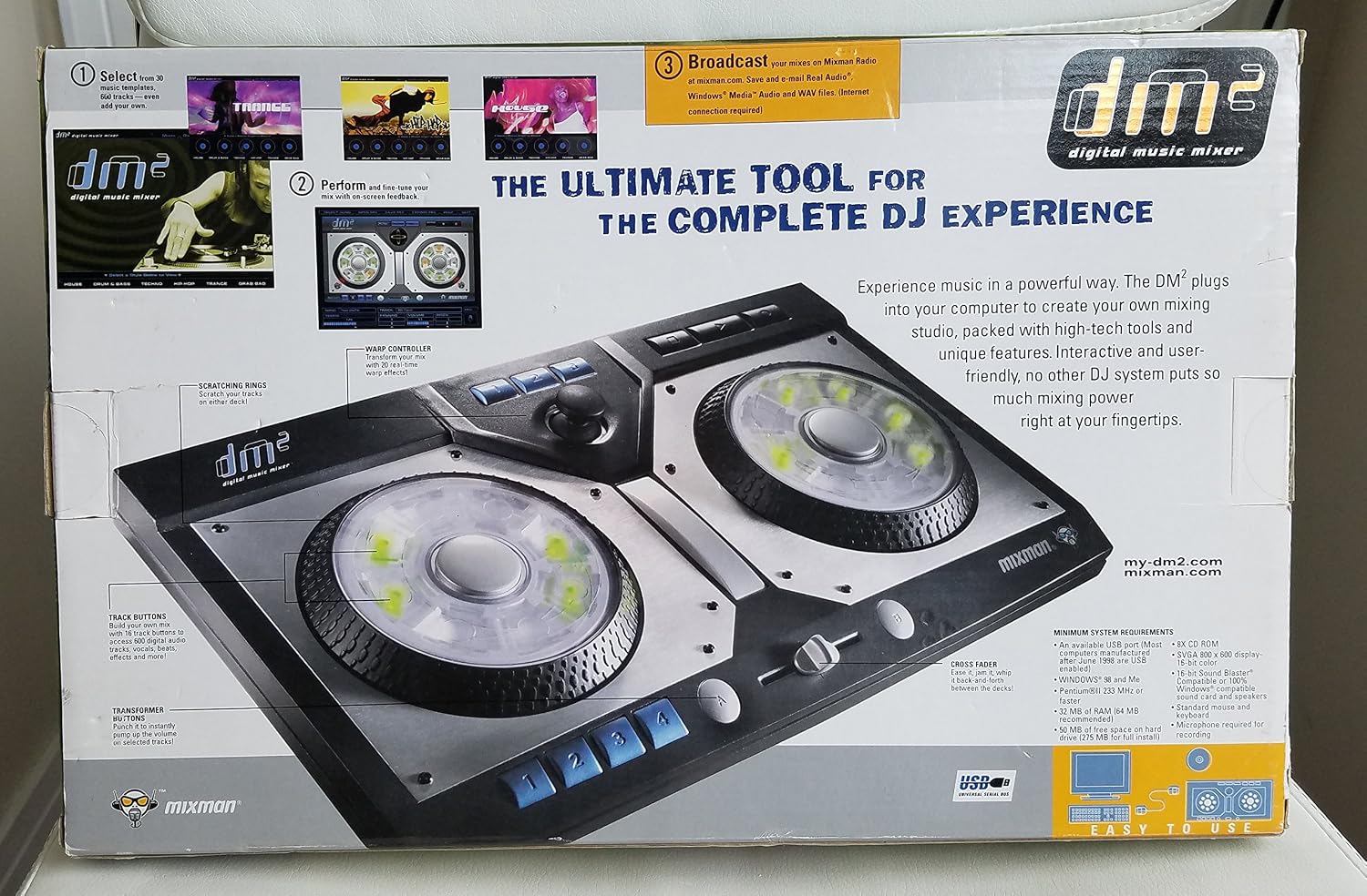 Mixman DM2 Digital Music Mixer