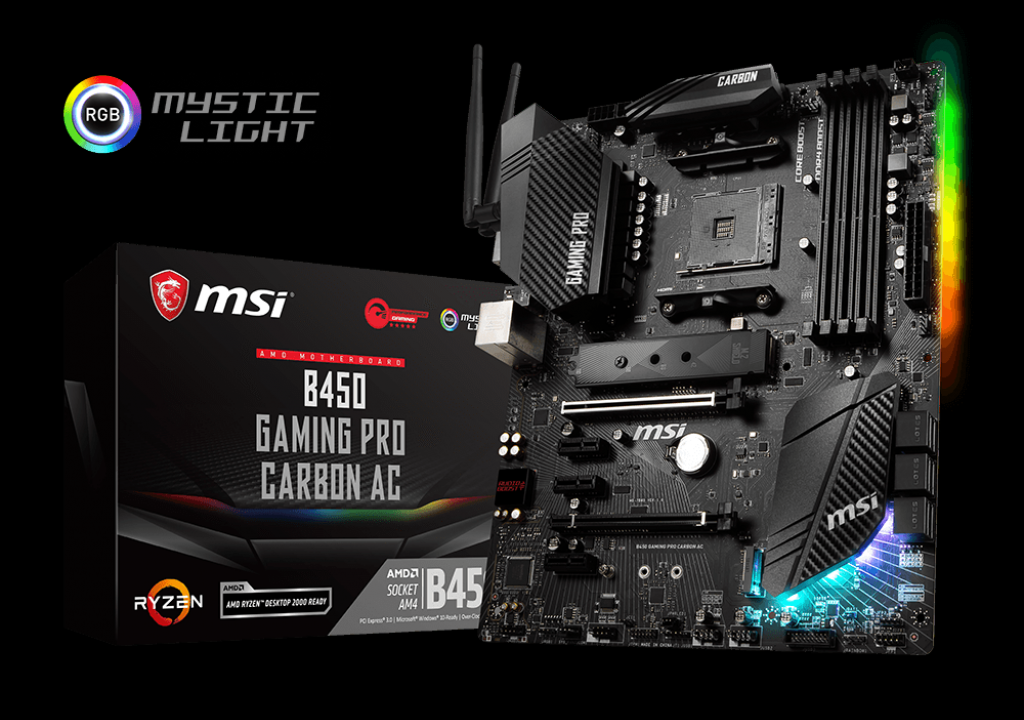 MSI B450 Gaming Pro Carbon Ac