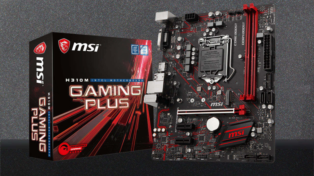 MSI H310M Gaming Plus Motherboard