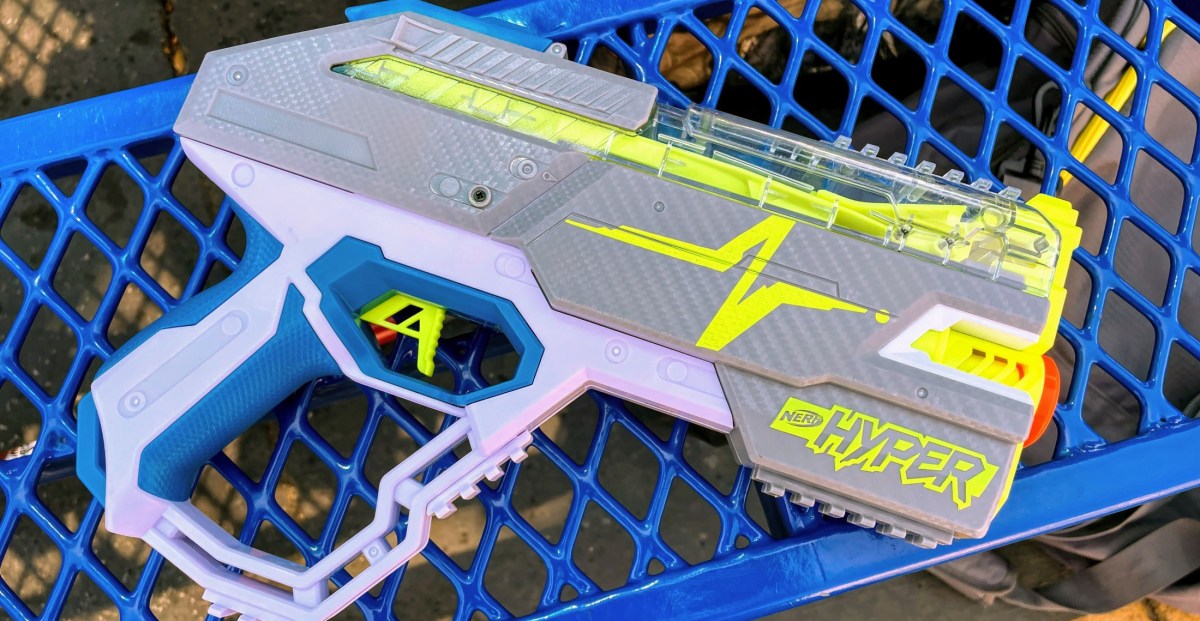 Nerf Hyper Rush-40, Siege-50 and Mach-100