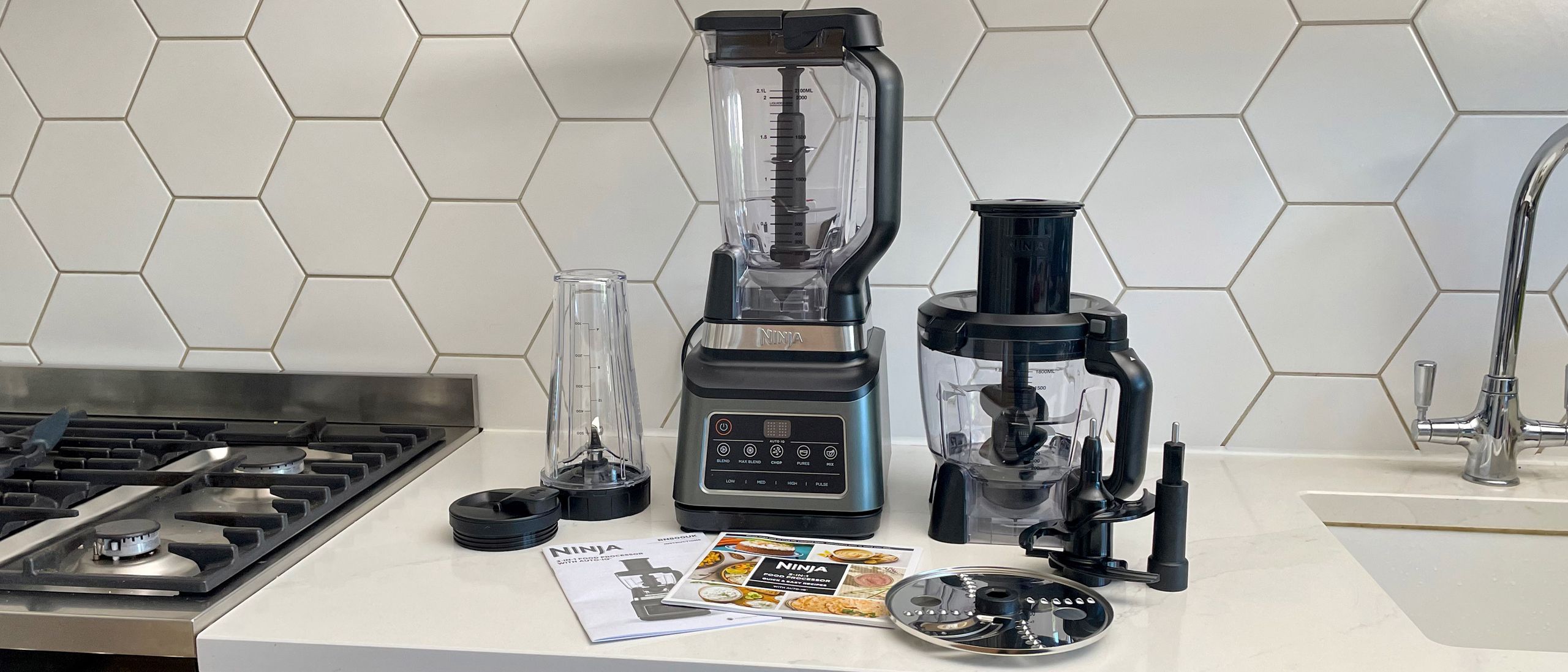 Ninja 3-IN-1 Food Processor With Auto-Iq