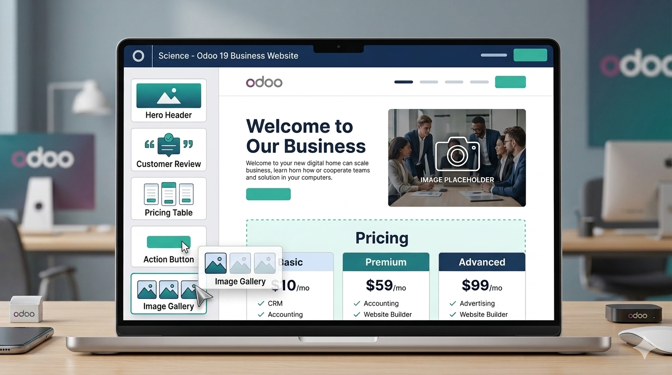 Odoo Website Builder