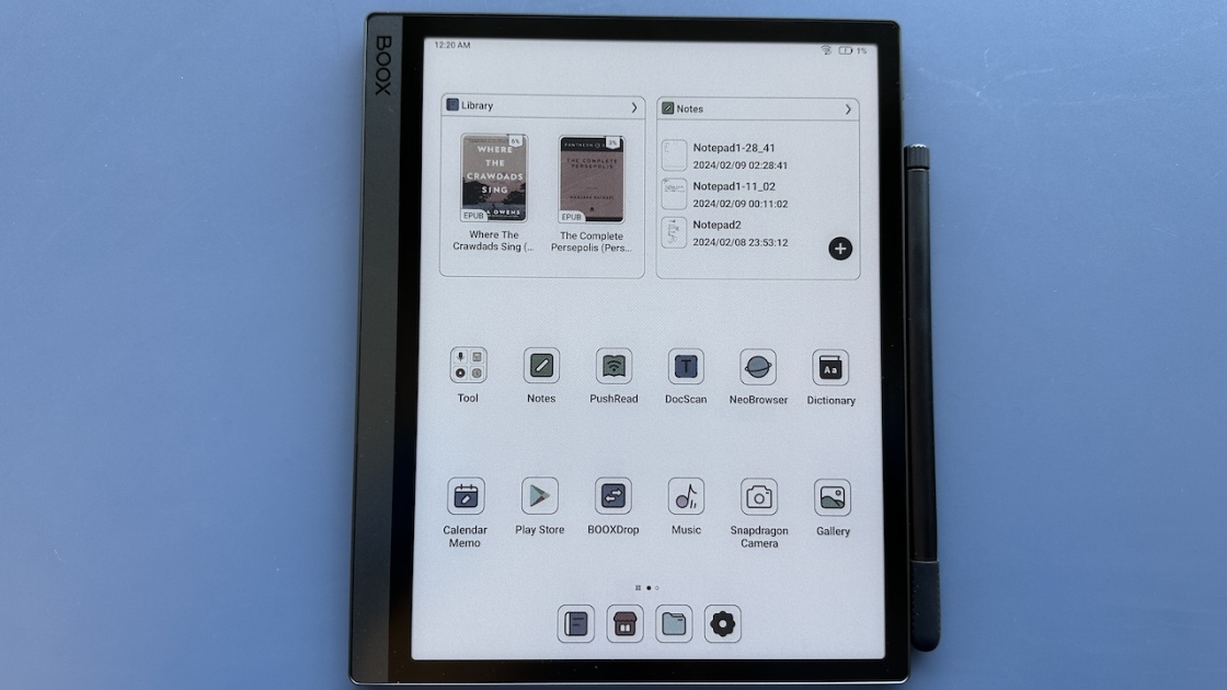 Onyx Boox Tab Ultra C Pro