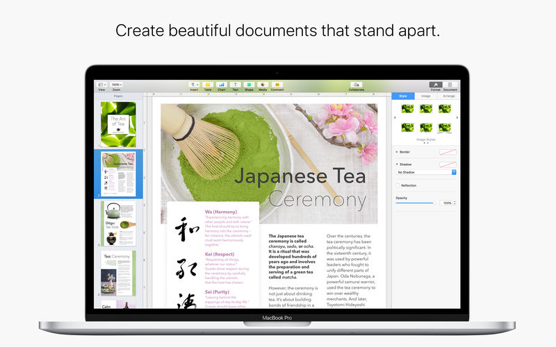 Pages 7 macOS
