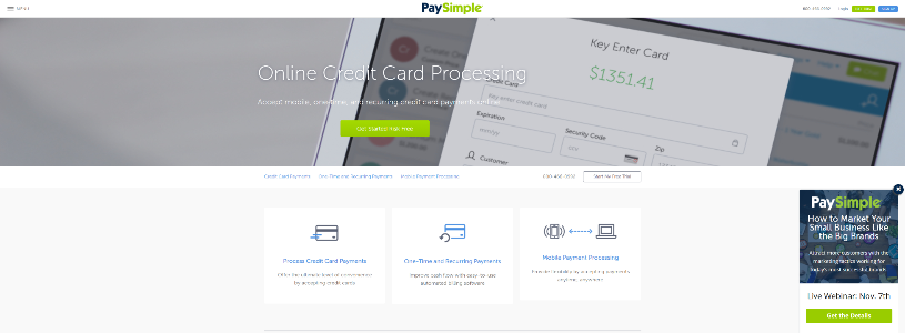 Paysimple Credit Card Processing