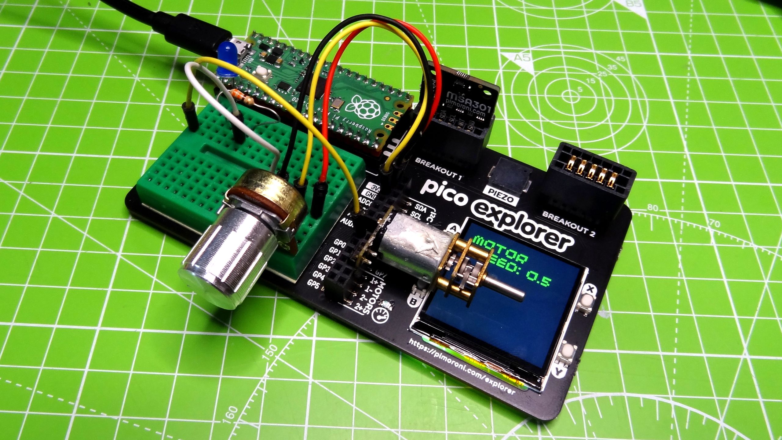 Pimoroni Pico Explorer Base