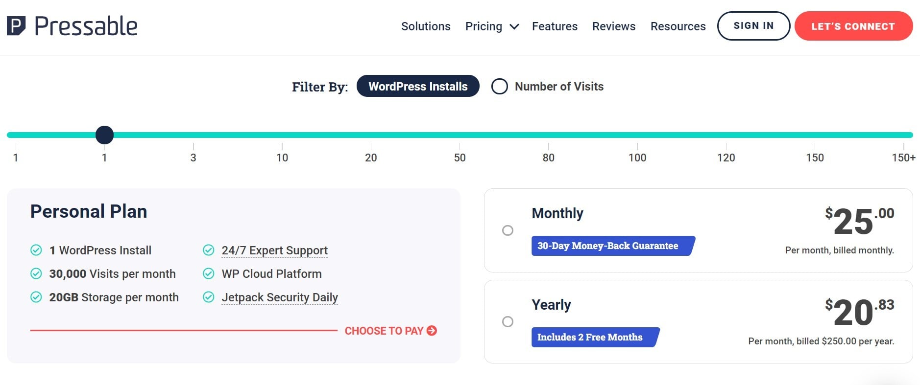 Pressable Web Hosting
