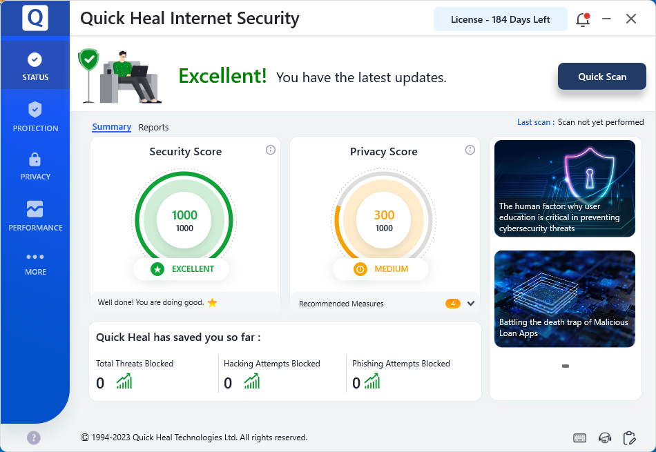 Quick Heal Internet Security