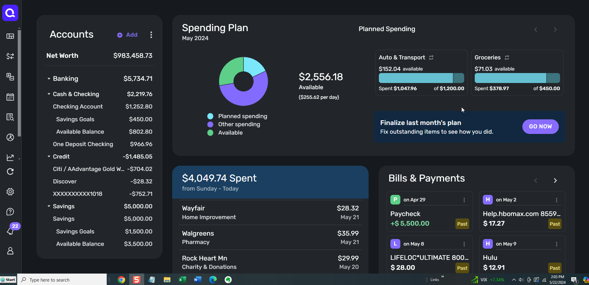 Quicken Simplifi